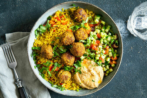 Falafel-Bowl