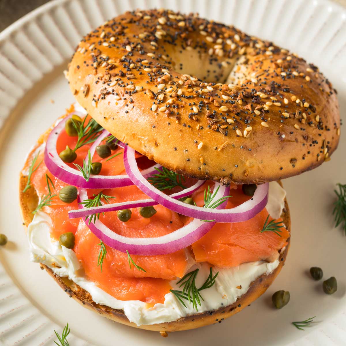 Meeresbrise-Bagel