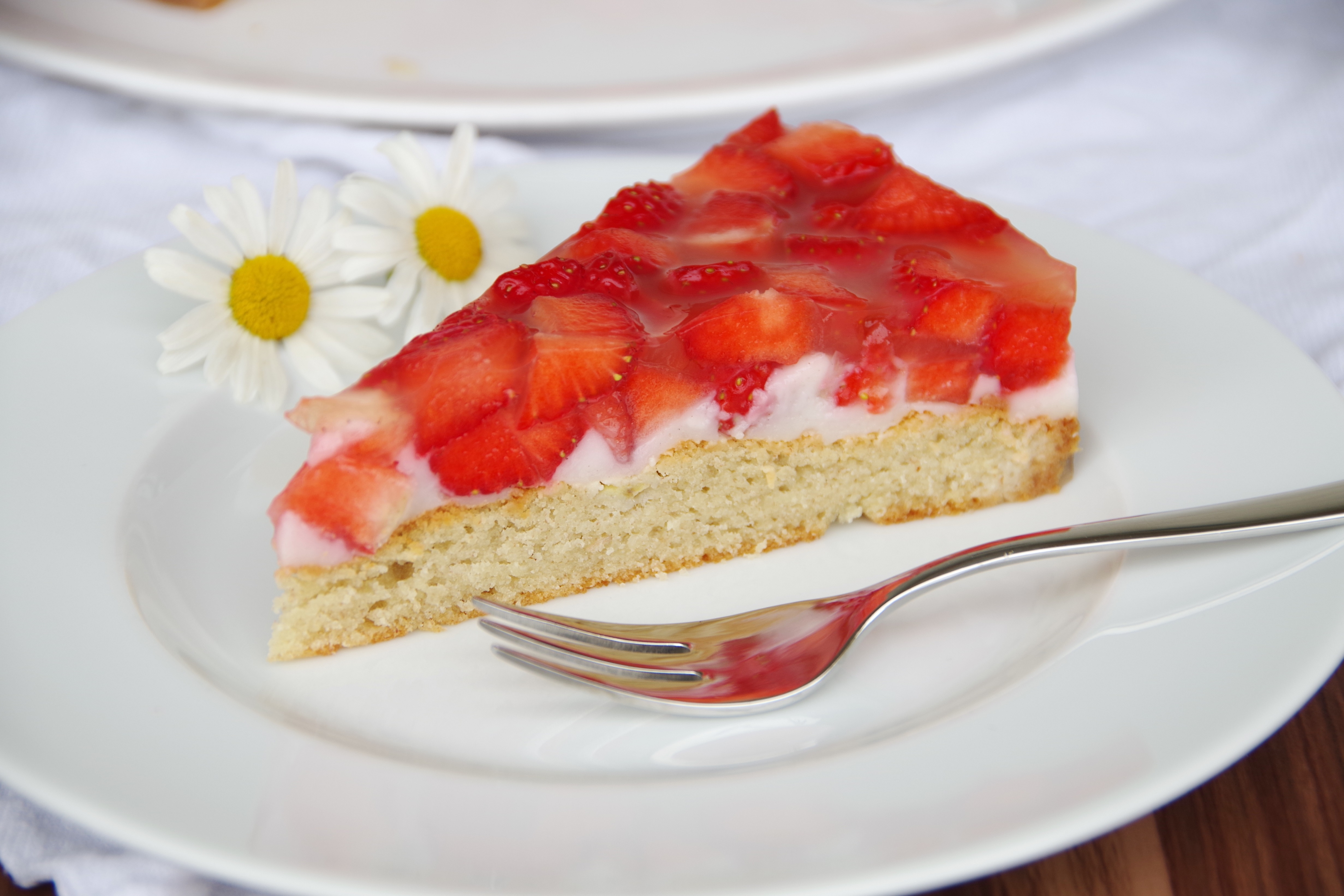 Erdbeerkuchen