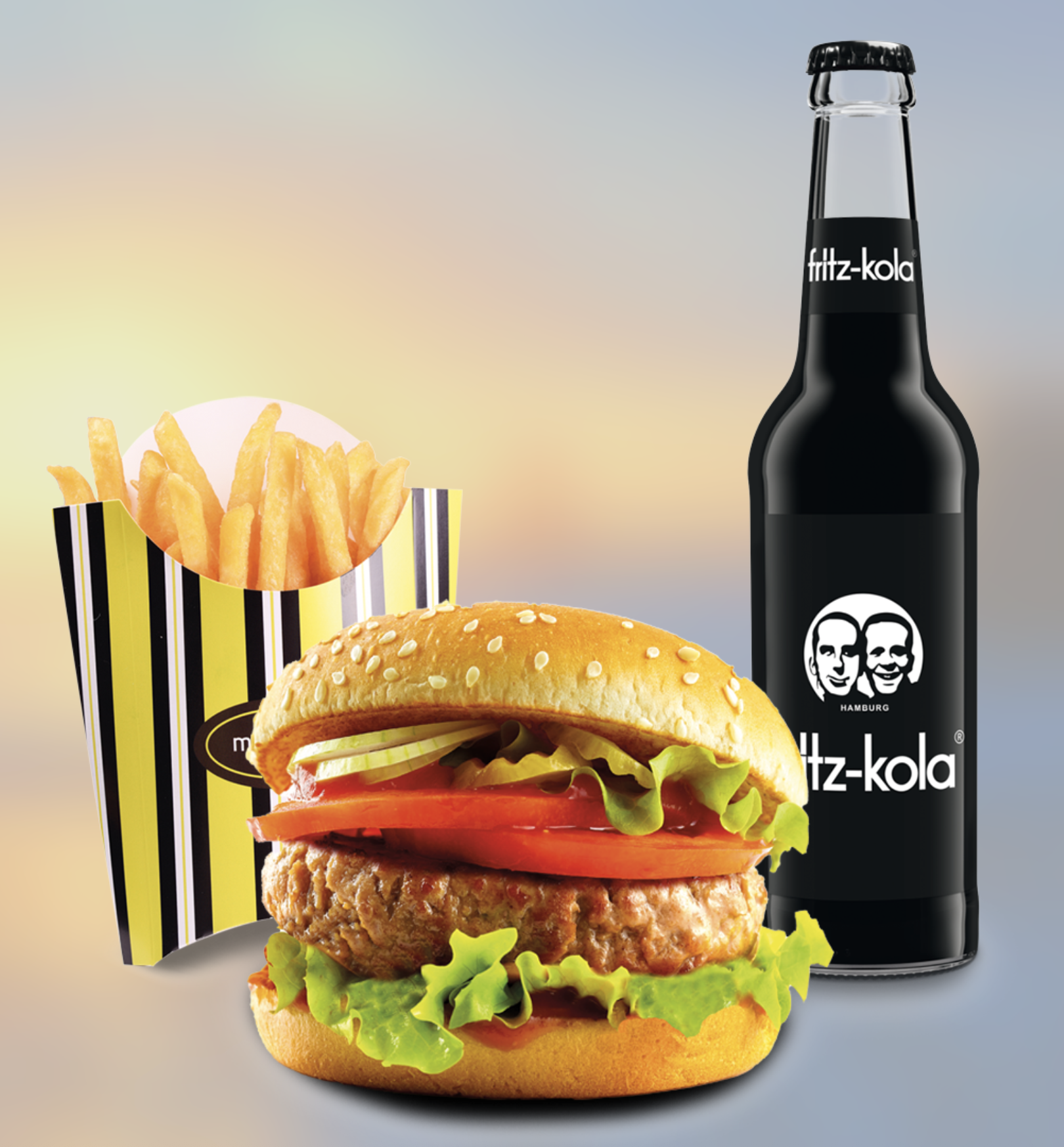 Cheeseburger Menü