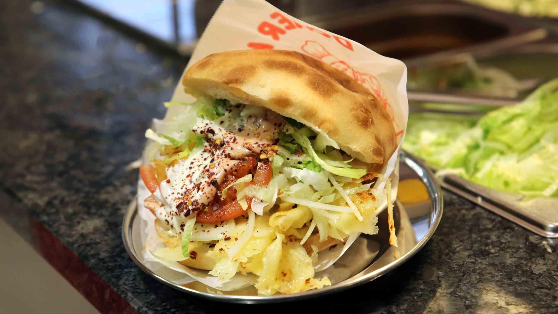 Döner mit Käse Menü