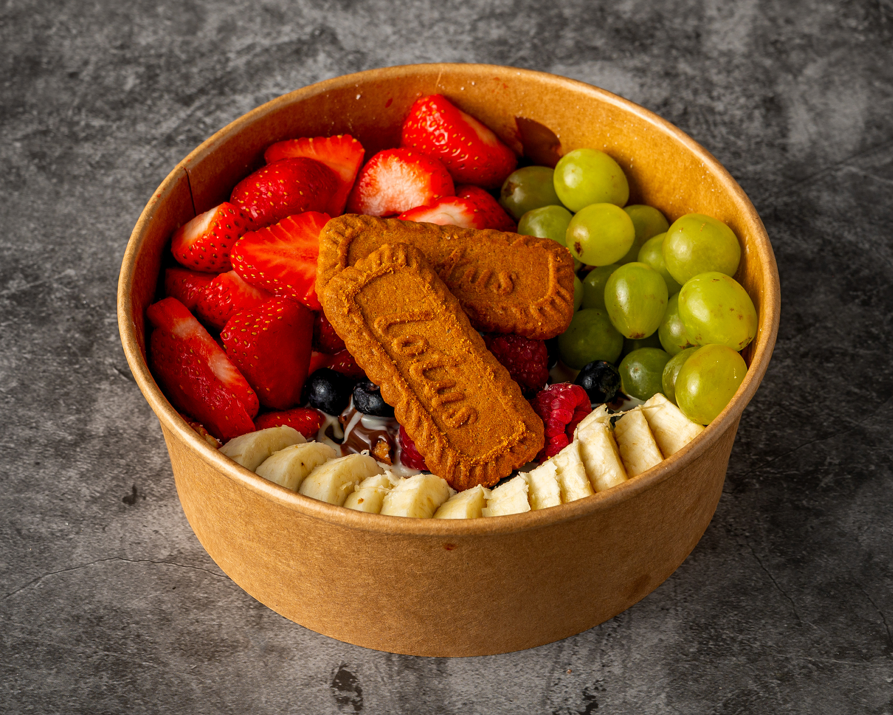 Lotus Biscoff Elegance Bowl mit Obst