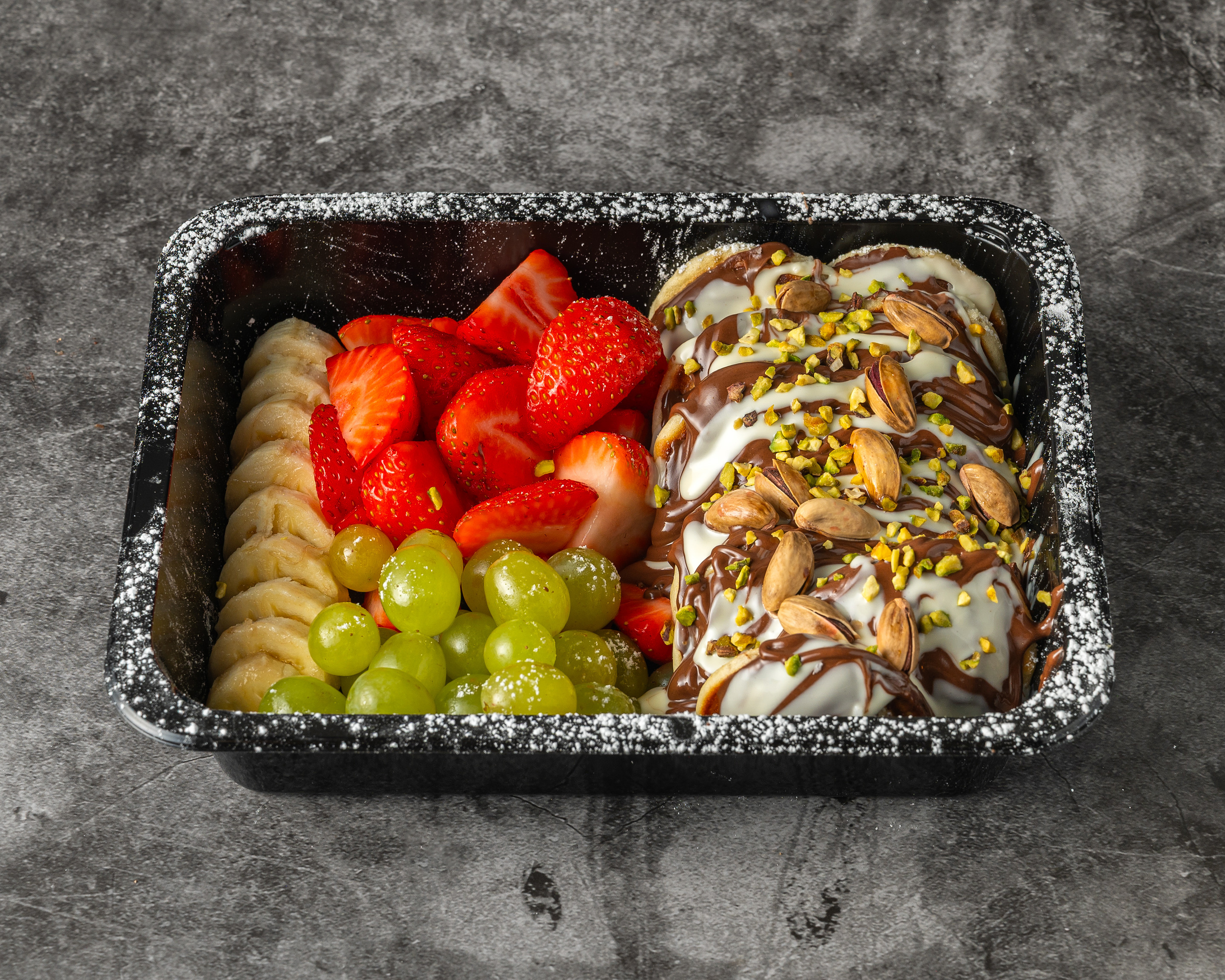 Mini Pancakes Pistachio